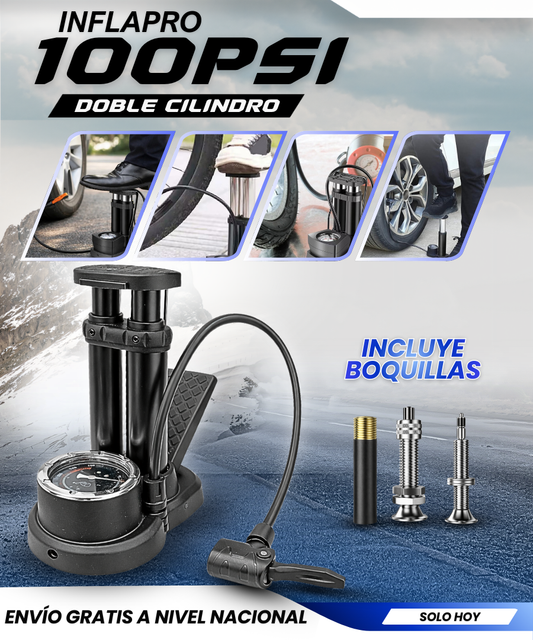 INFLAPRO 100PSI - DOBLE CILINDRO